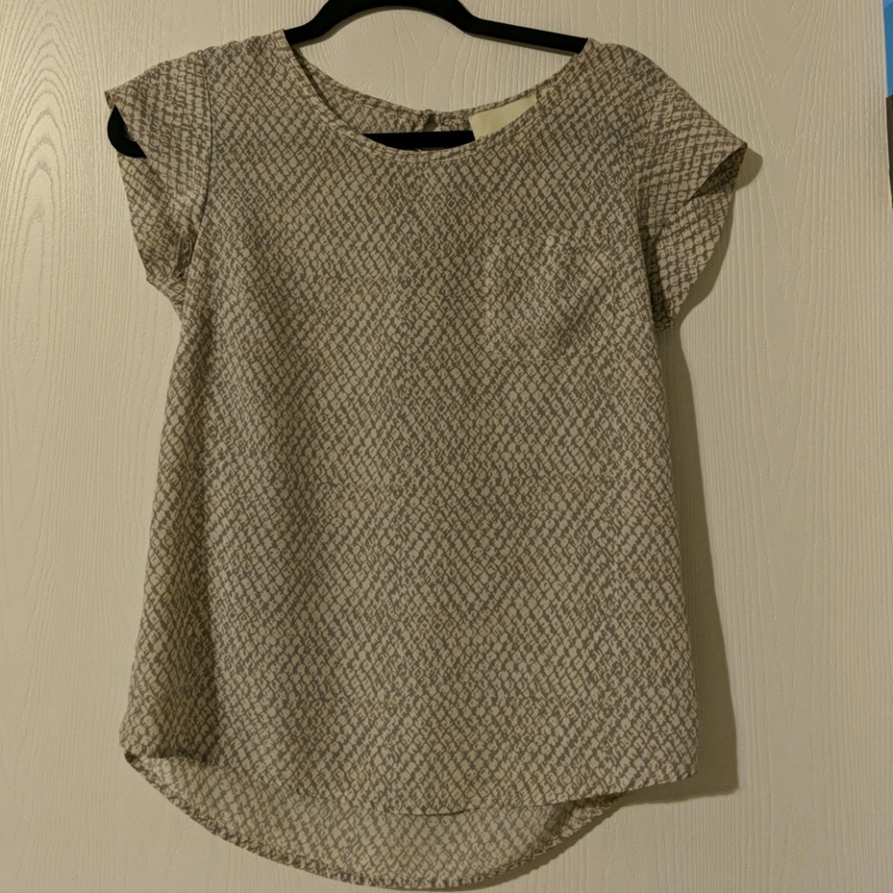 Cynthia Rowley silk blouse